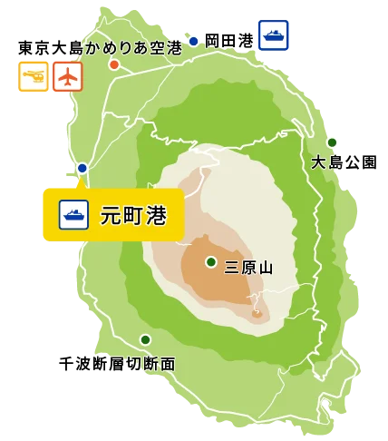 大島 元町港